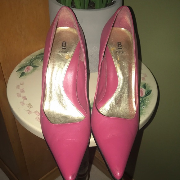 Bakers Shoes Bakers Hot Pink Pumps Poshmark